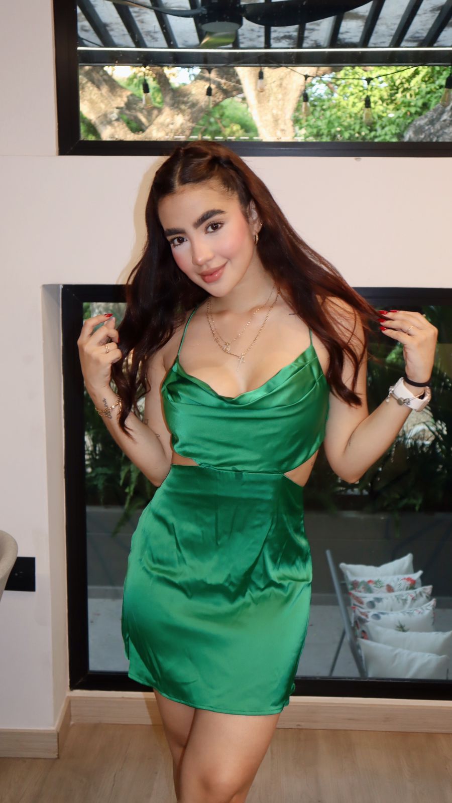 Vestido Amelia Verde