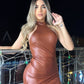Vestido Terracota