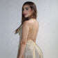 Vestido Kristy Dorado