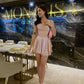 Vestido Satin Nude