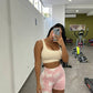 Short Marmol Rosado