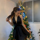 Vestido Satin Negro