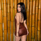 Vestido Terracota