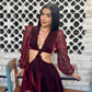 Vestido Kim Vinotinto