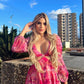 Vestido Kim Fucsia