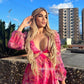 Vestido Kim Fucsia