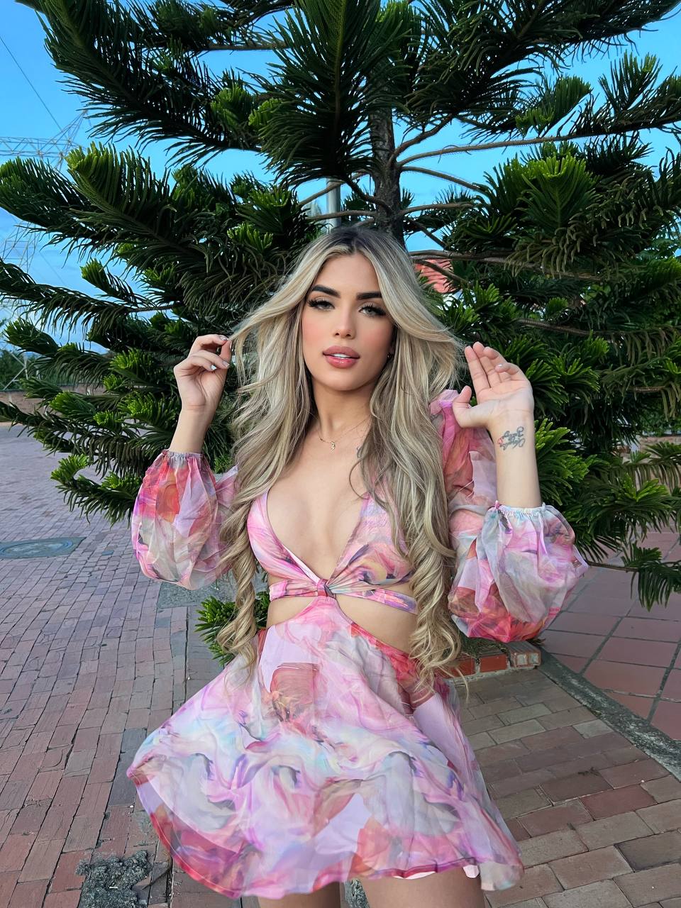 Vestido Kim rosado