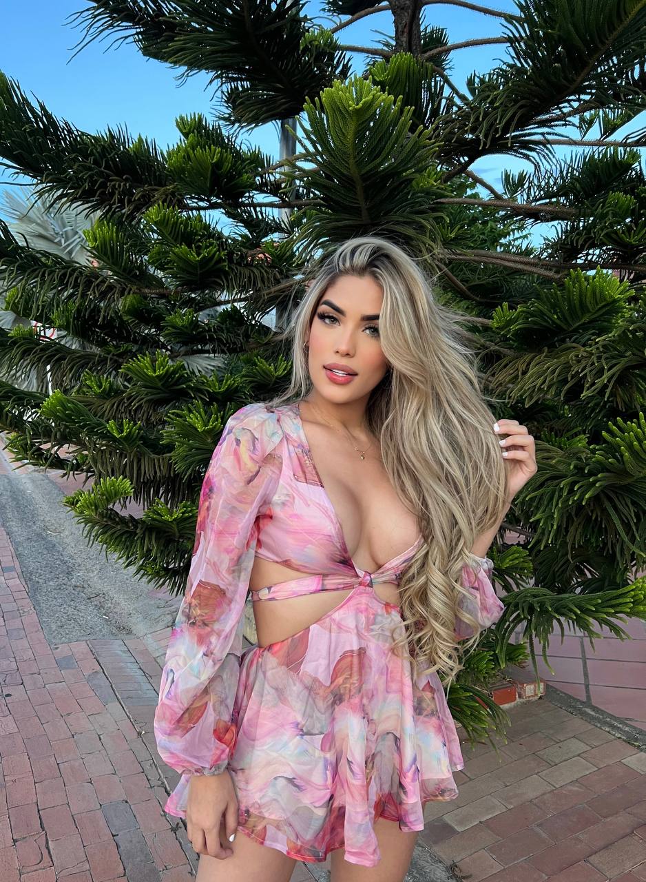 Vestido Kim rosado