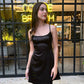 Vestido Satin Negro