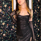 Vestido Brillante guantes