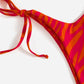 Bikini Naranja leopardo